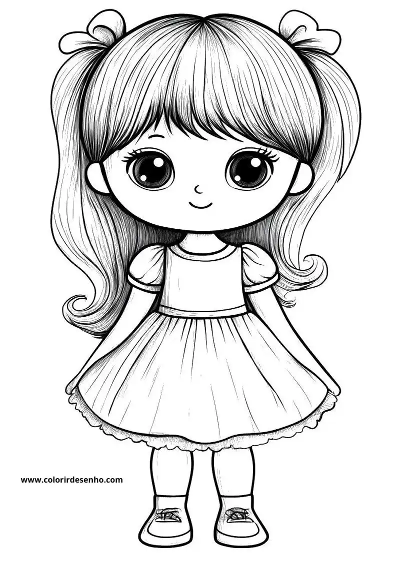 Doll Coloring Pages 88