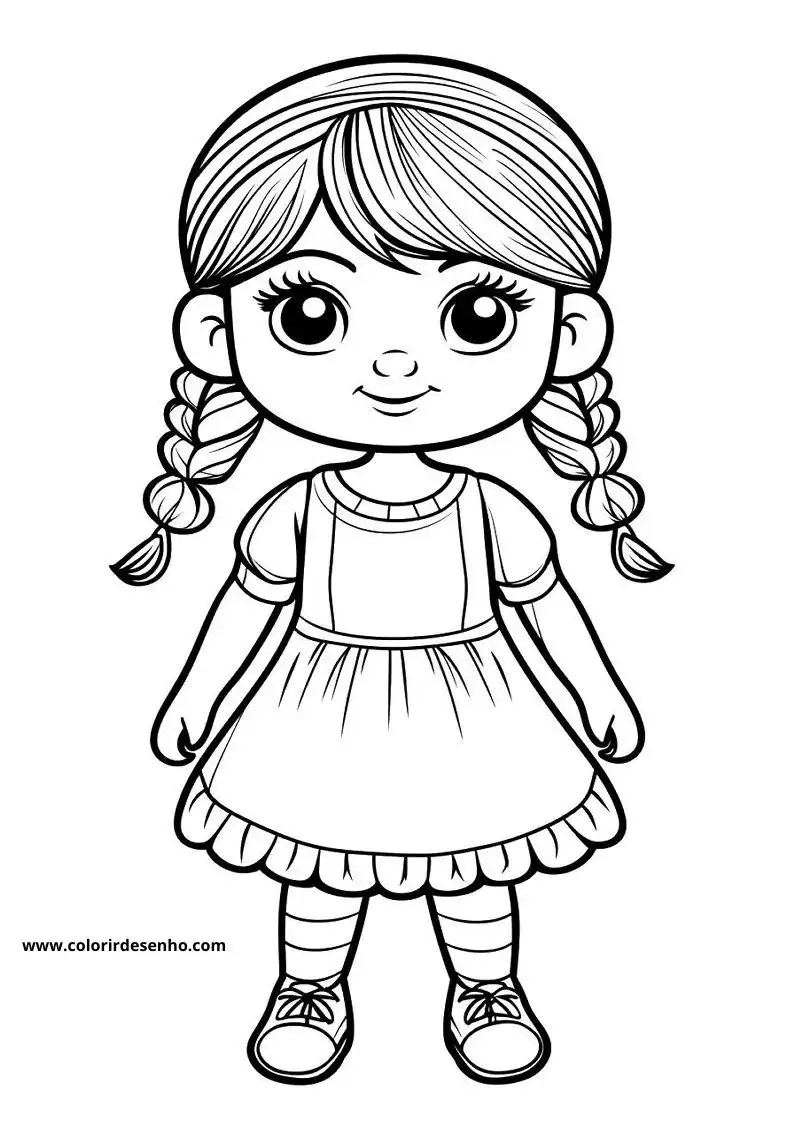 Doll Coloring Pages 89