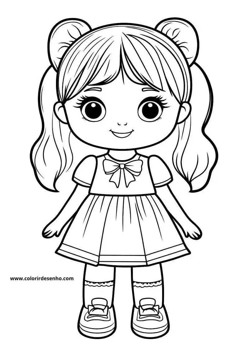 Doll Coloring Pages 91