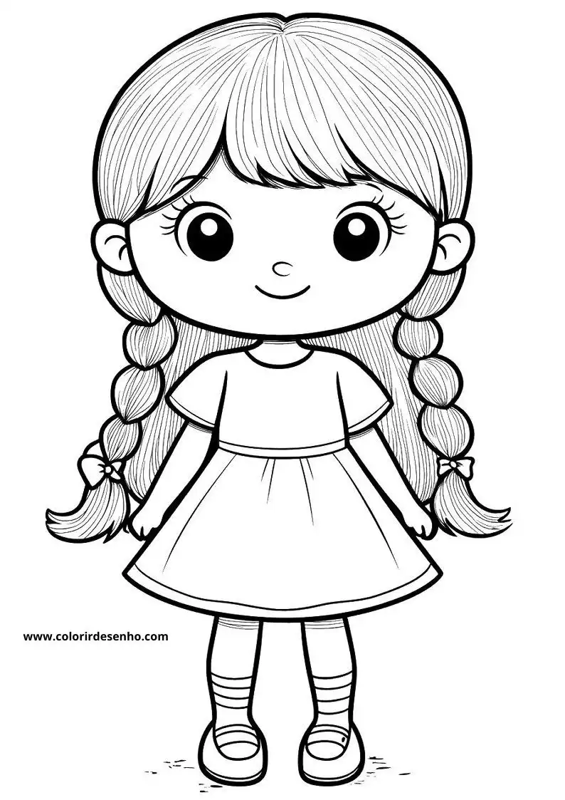 Doll Coloring Pages 94