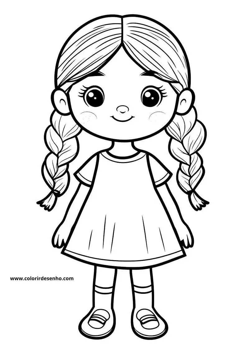 Doll Coloring Pages 98