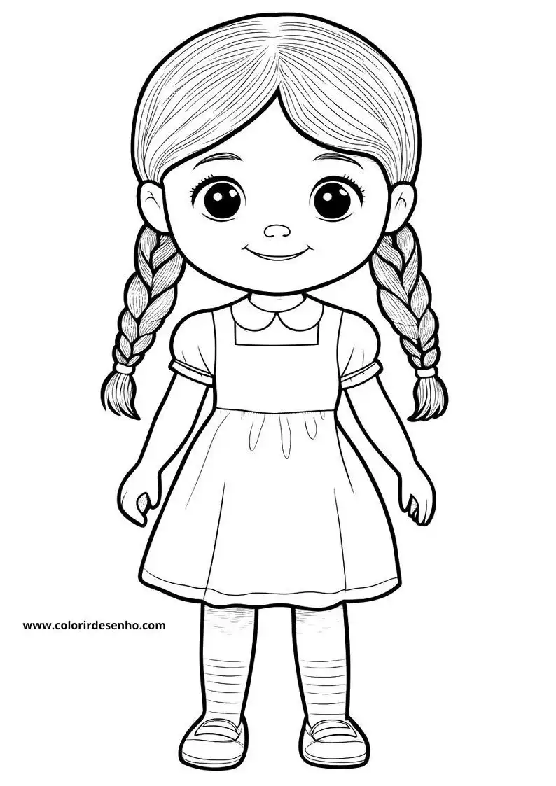 Doll Coloring Pages 99