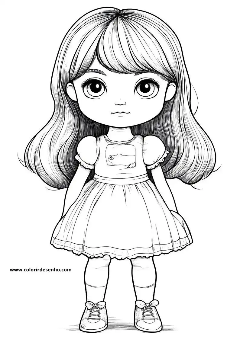 Doll to Color 163