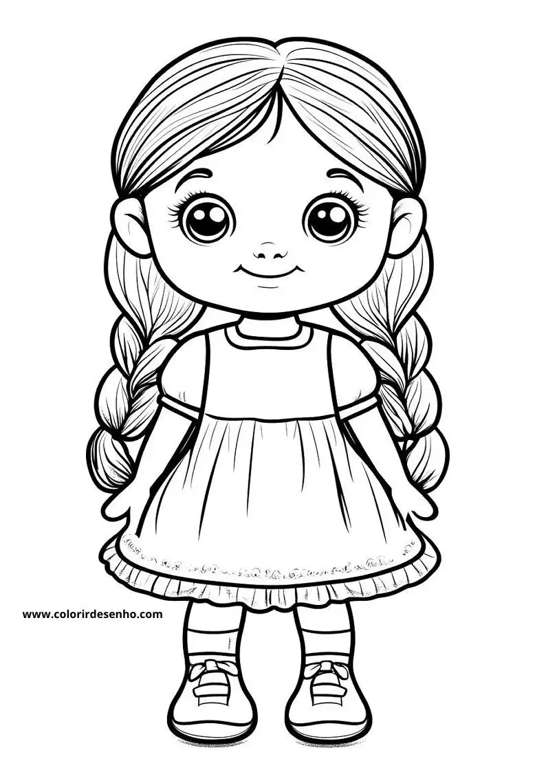 Doll to Color 166