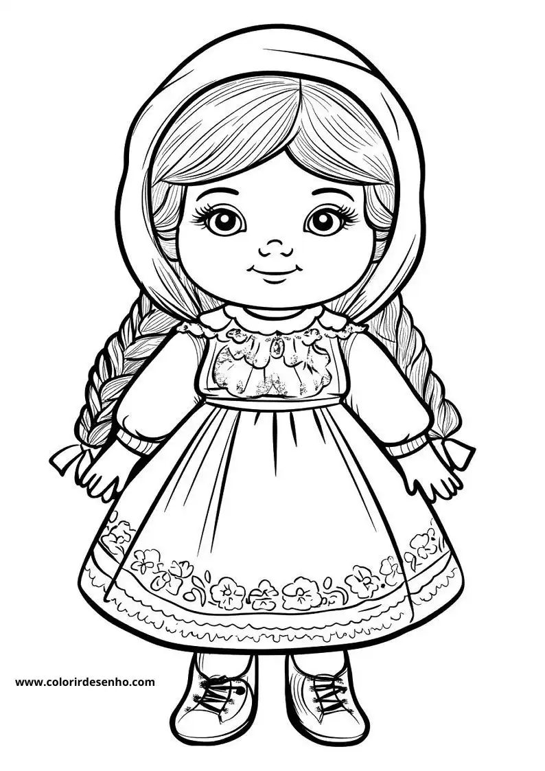 Doll to Color 196