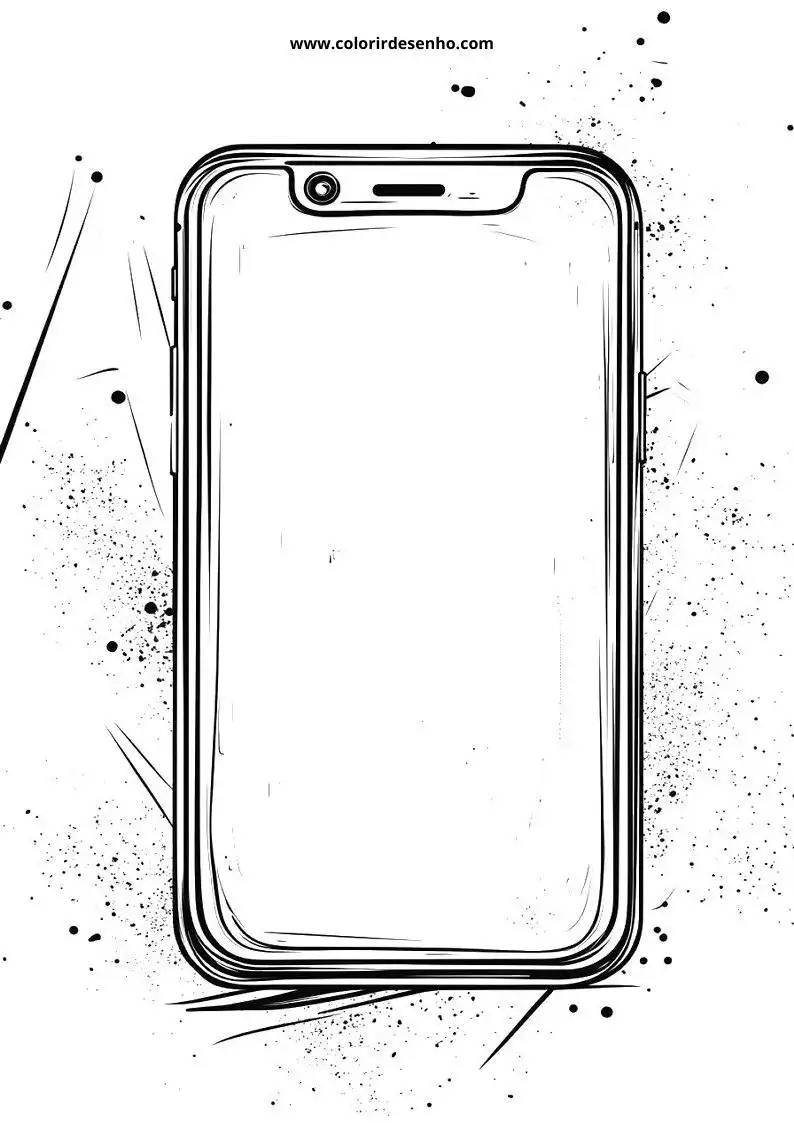 Phone Coloring Pages 103