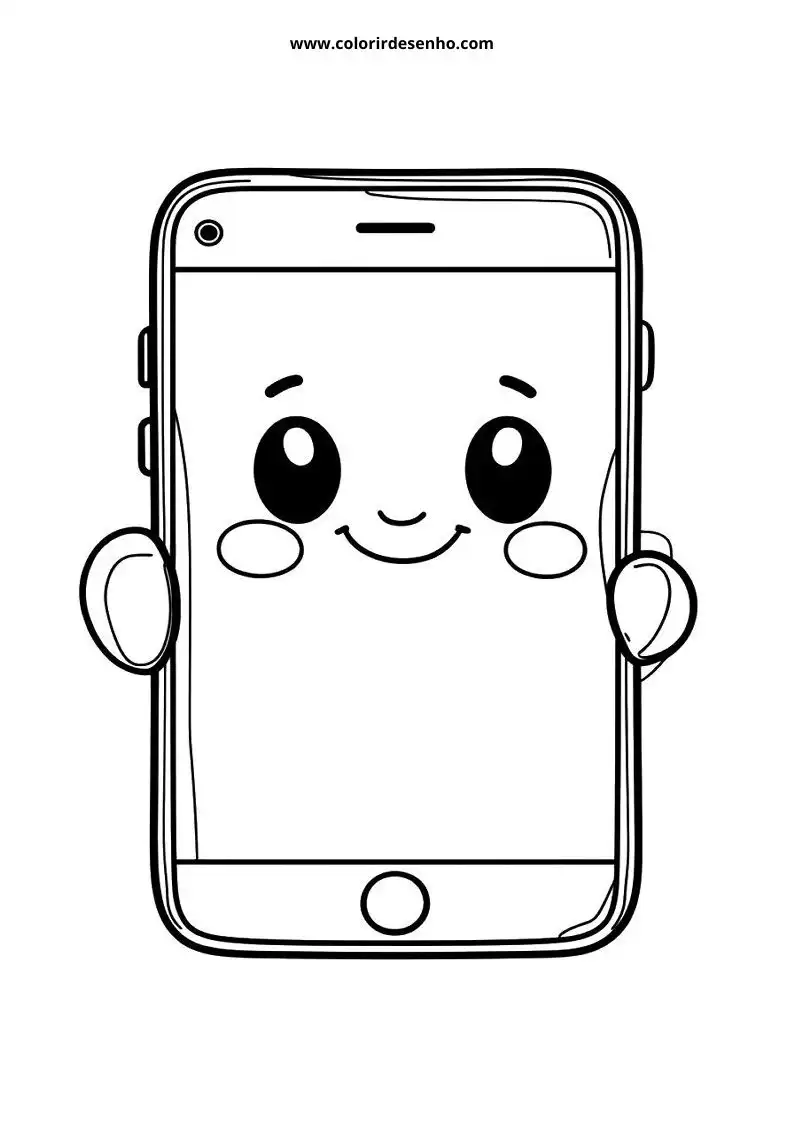 Phone Coloring Pages 105