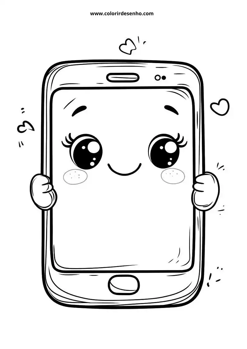 Phone Coloring Pages 106