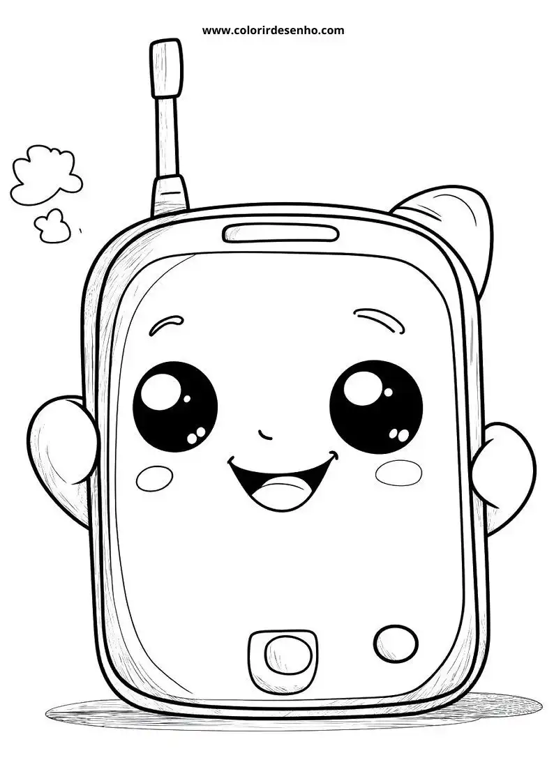 Phone Coloring Pages 108