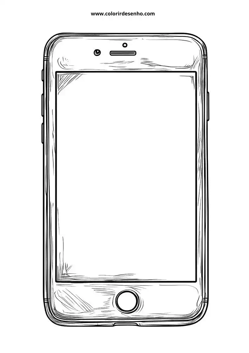 Phone Coloring Pages 109