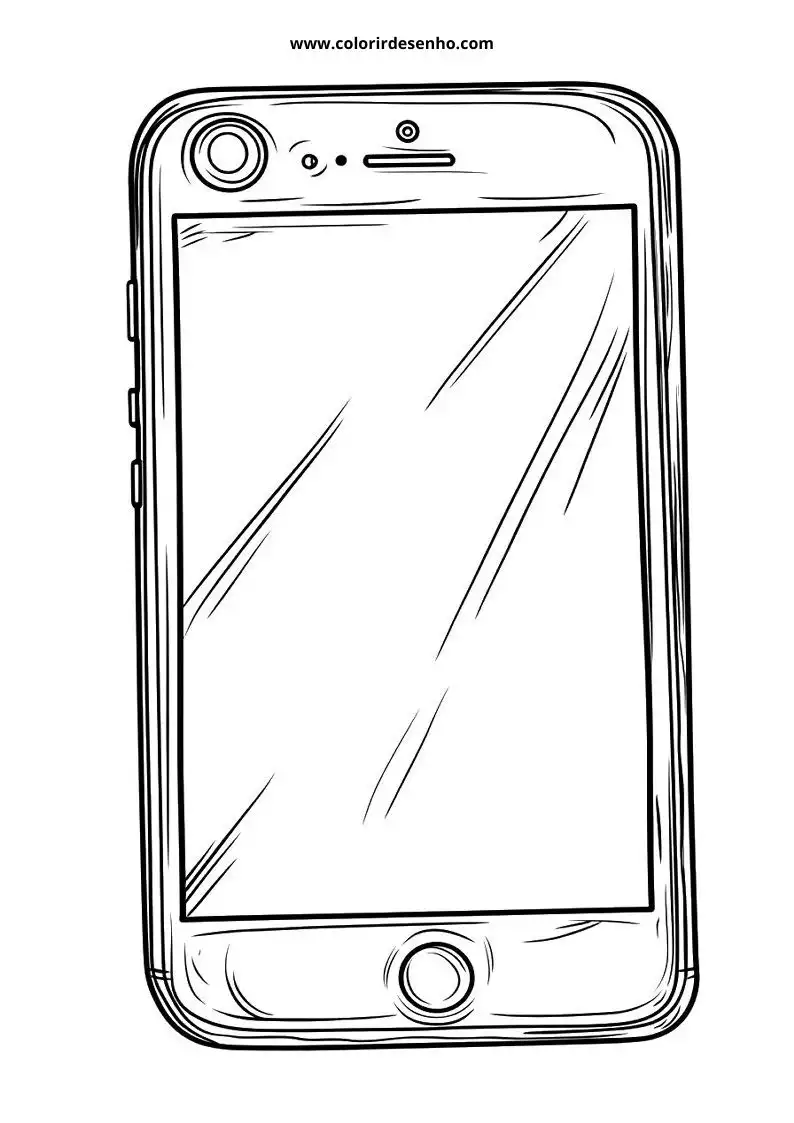 Phone Coloring Pages 112