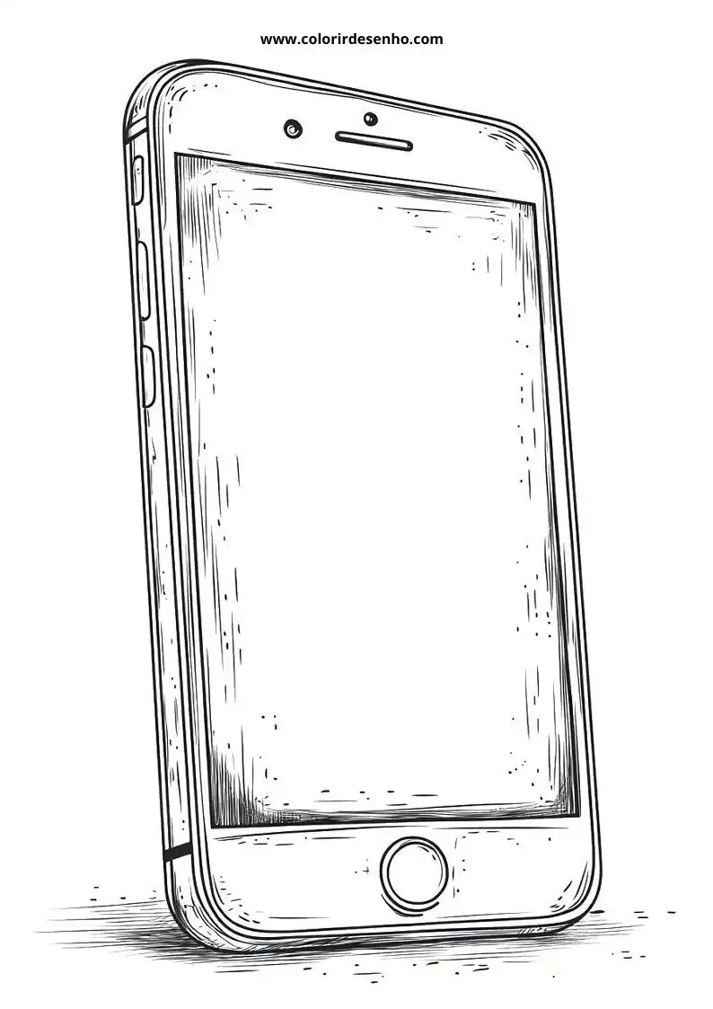 Phone Coloring Pages 115