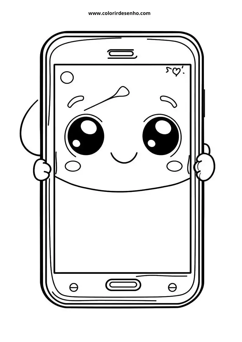 Phone Coloring Pages 122