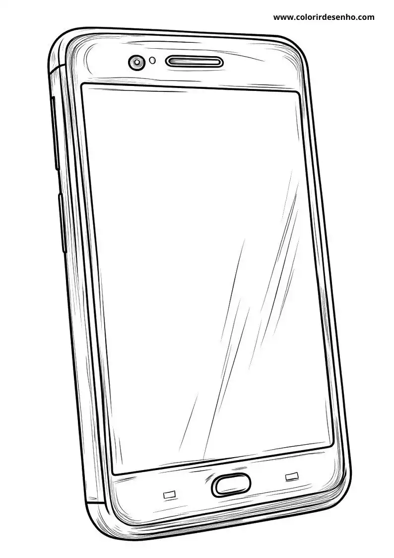 Phone Coloring Pages 124