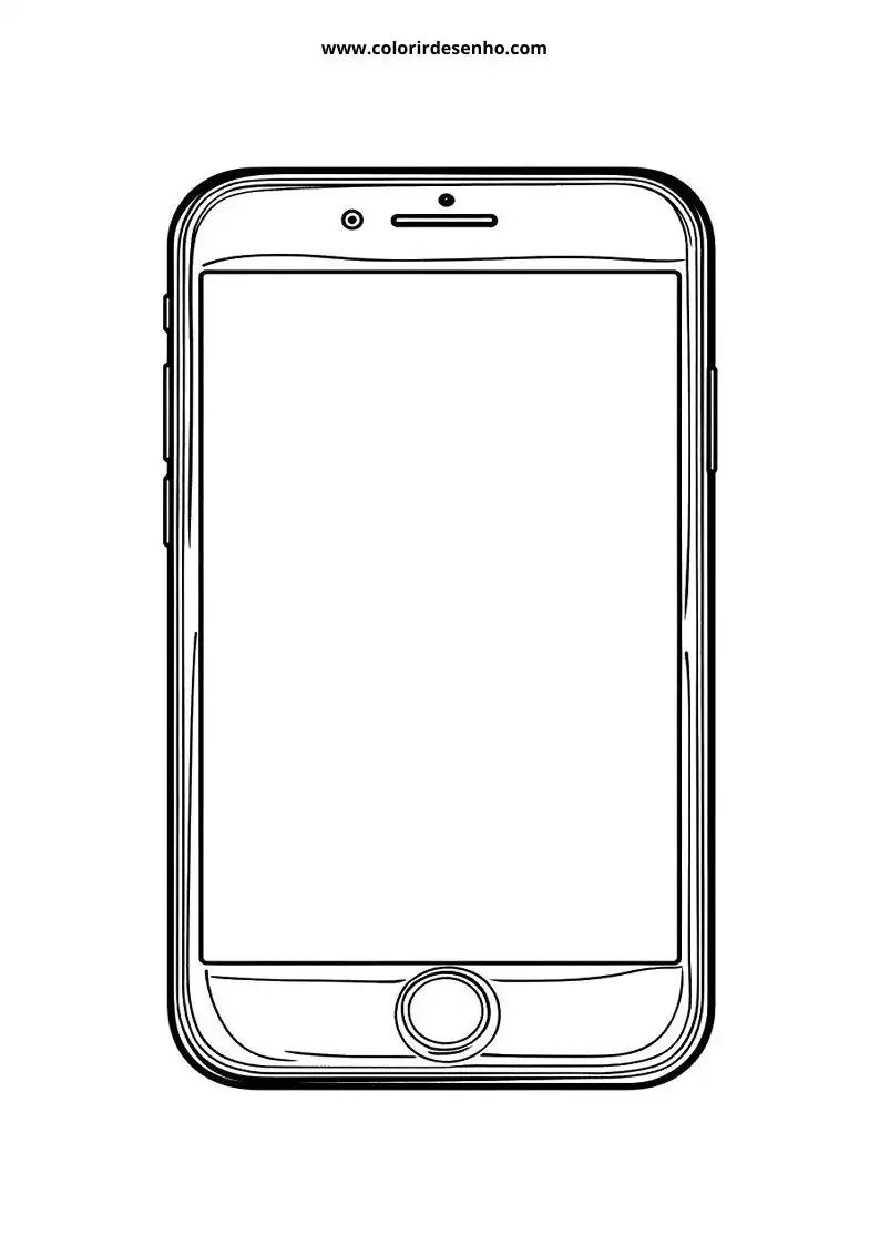 Phone Coloring Pages 125