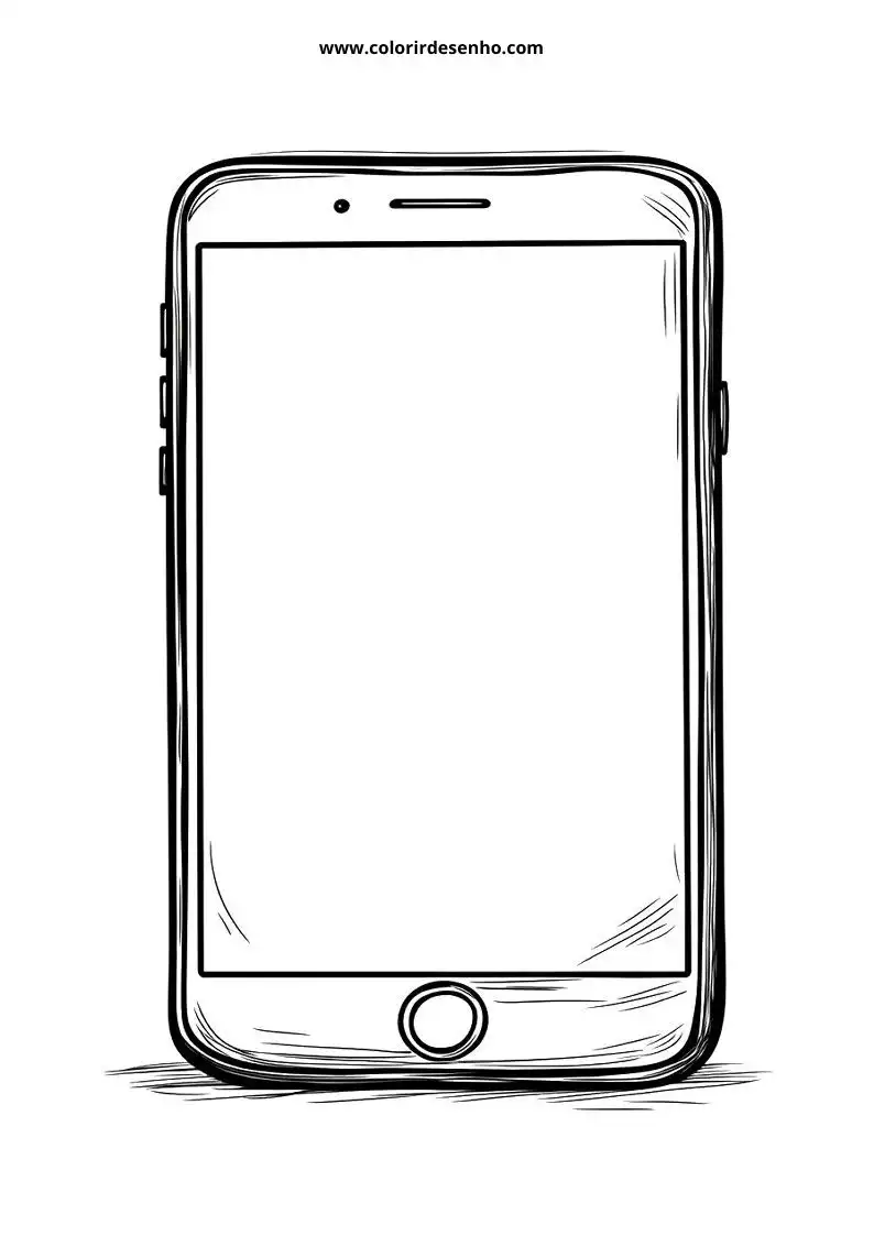 Phone Coloring Pages 127