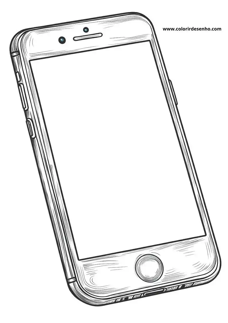 Phone Coloring Pages 80