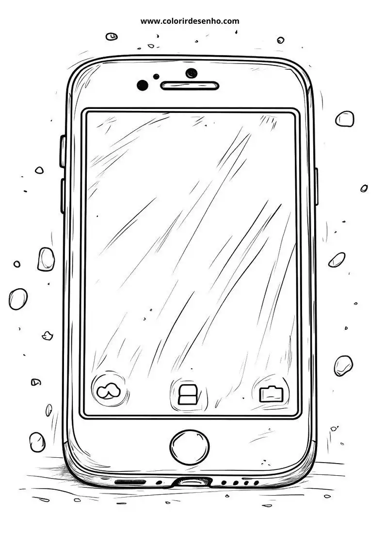 Phone Coloring Pages 81