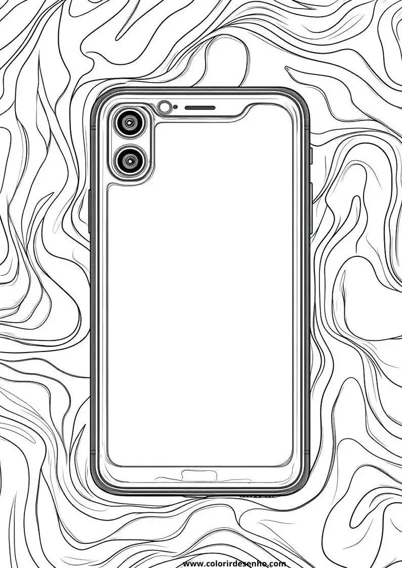 Phone Coloring Pages 90