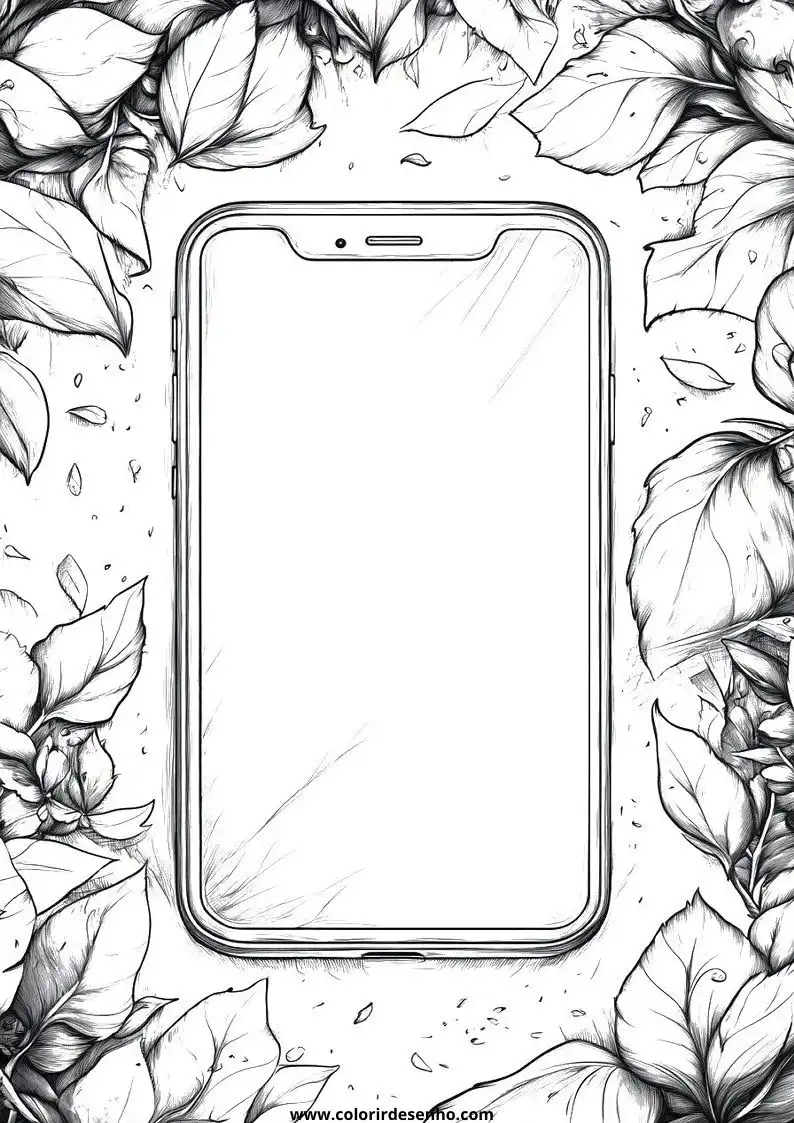 Phone Coloring Pages 91