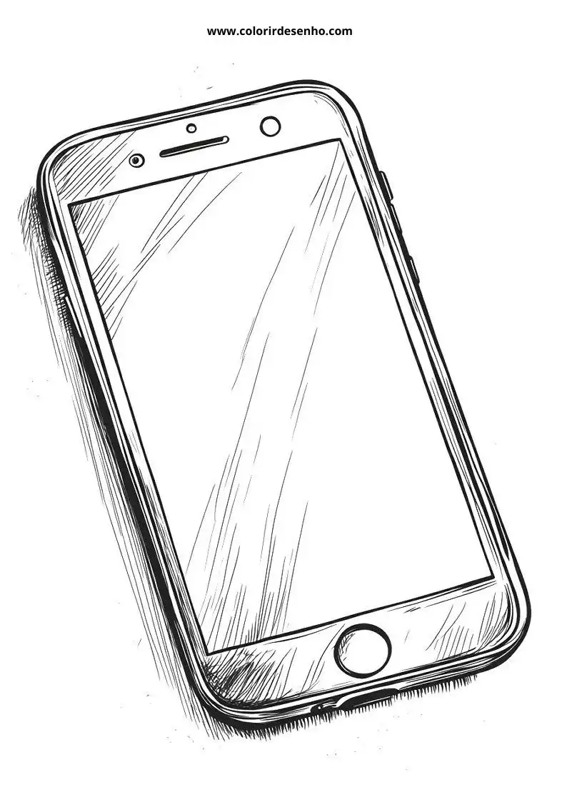 Phone Coloring Pages 95