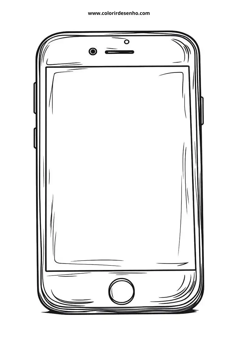 Phone Coloring Pages 96