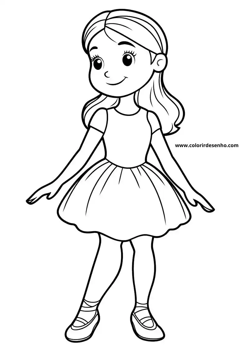 Ballerina Coloring Pages 33