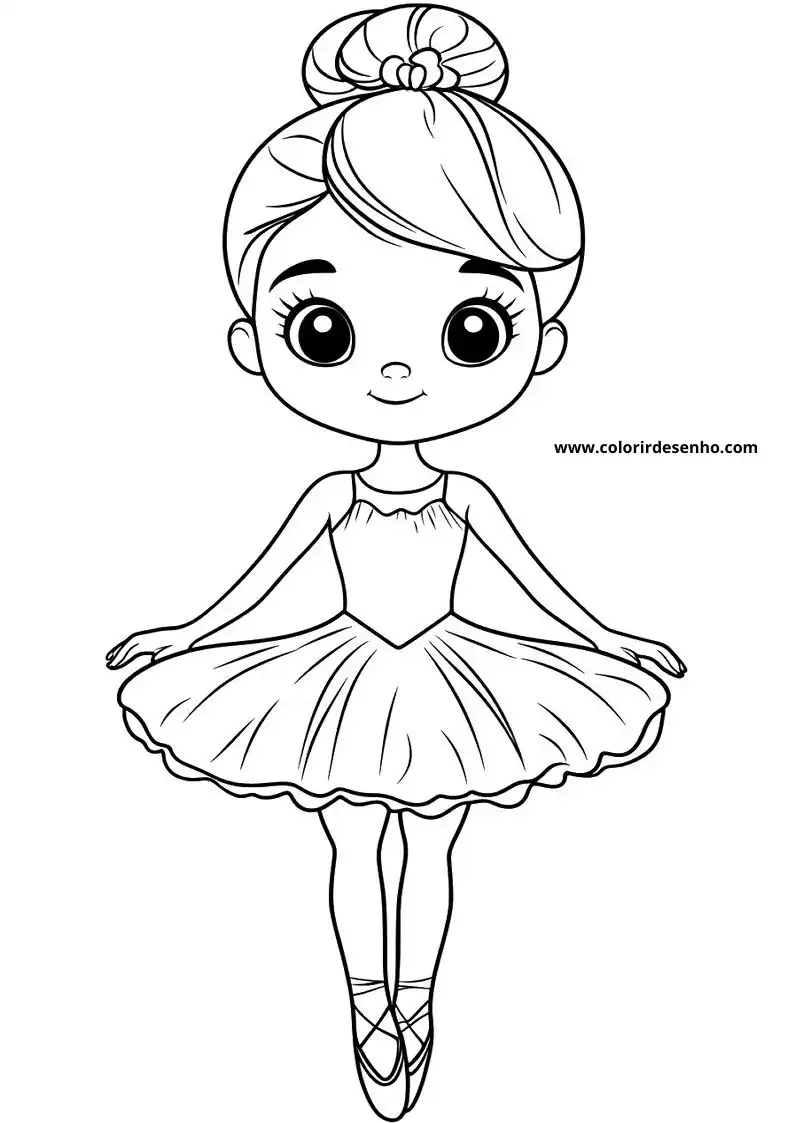 Ballerina Coloring Pages 40