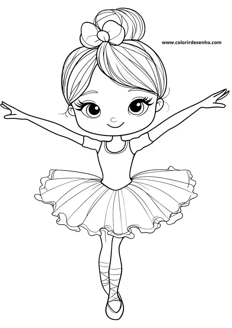 Ballerina Coloring Pages 47