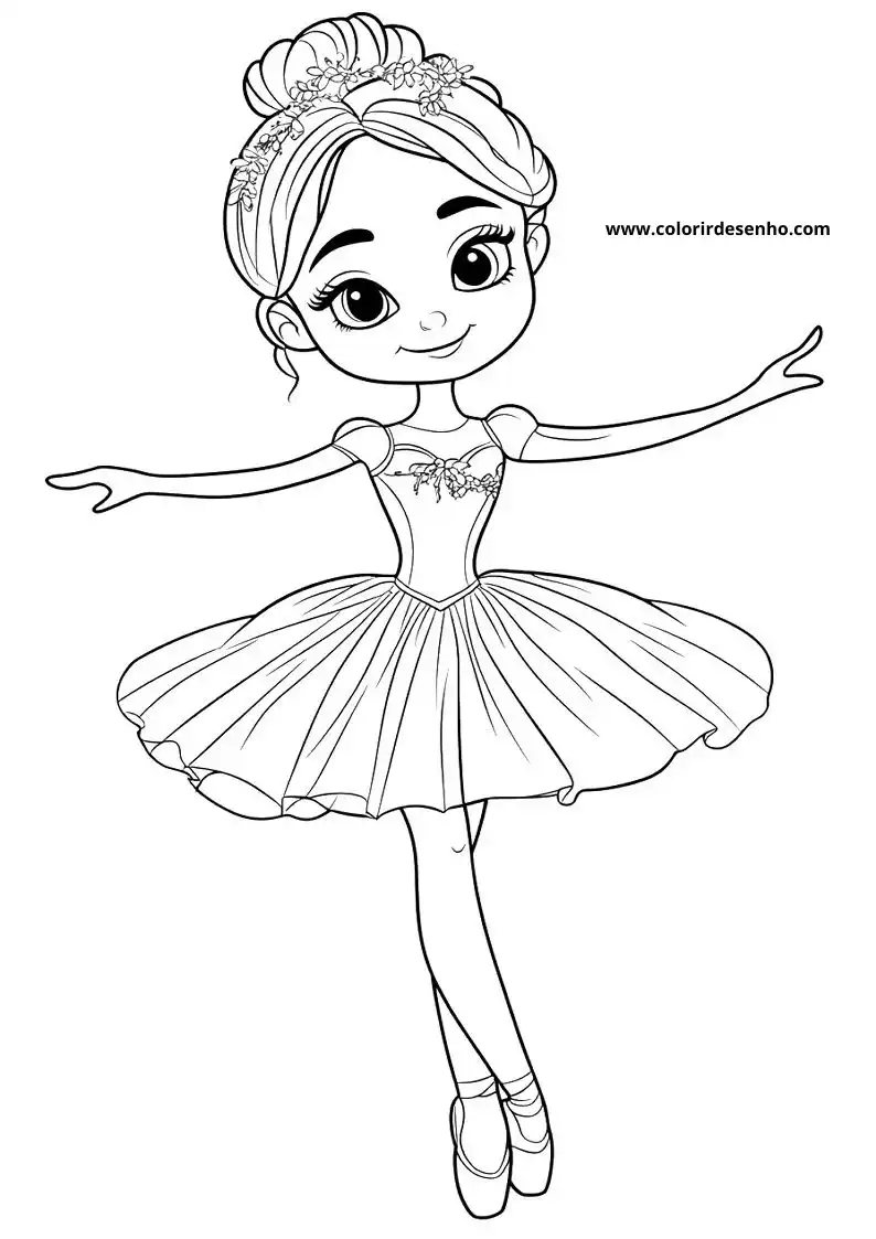 Ballerina to Color 115