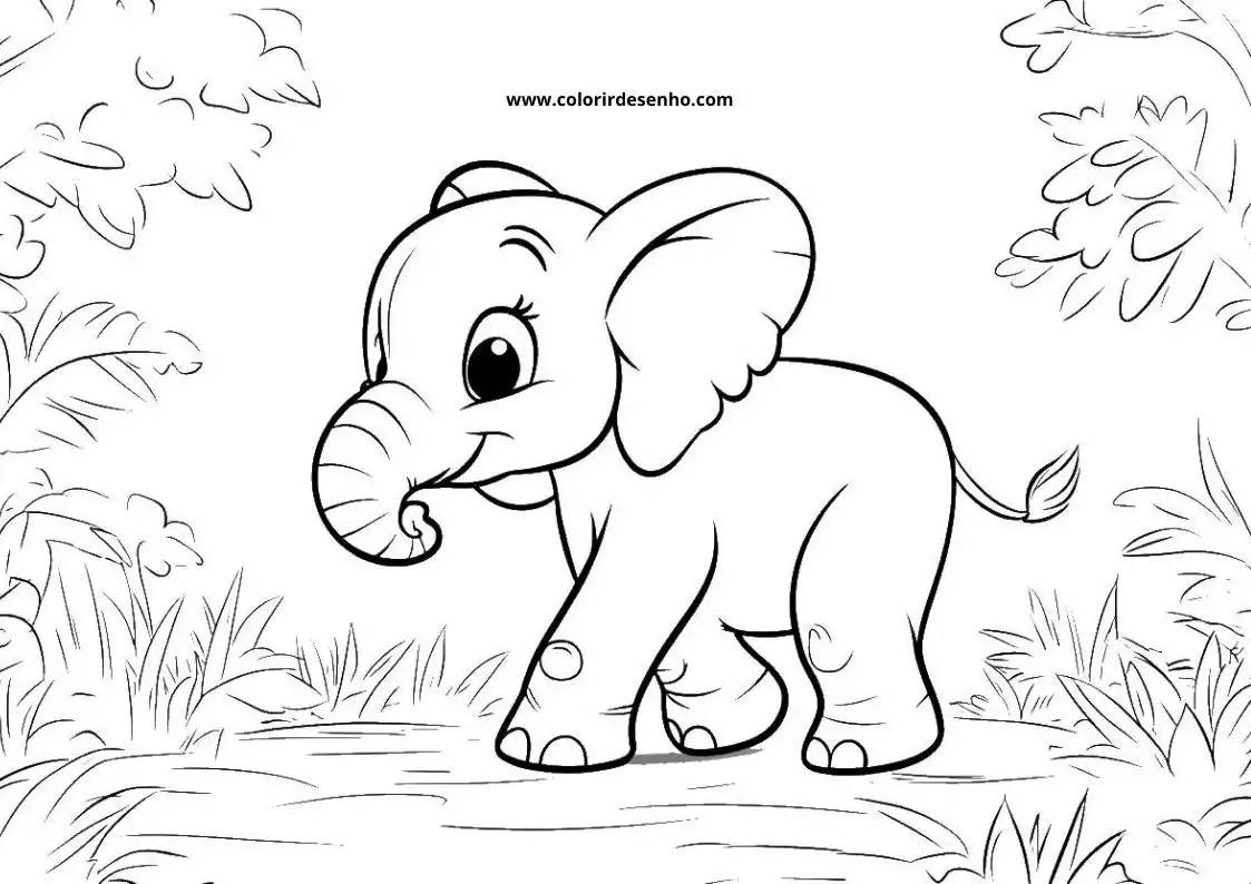 Elephant to Print 123