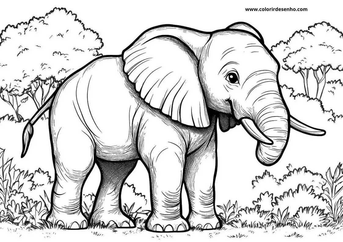 Elephant to Color 208