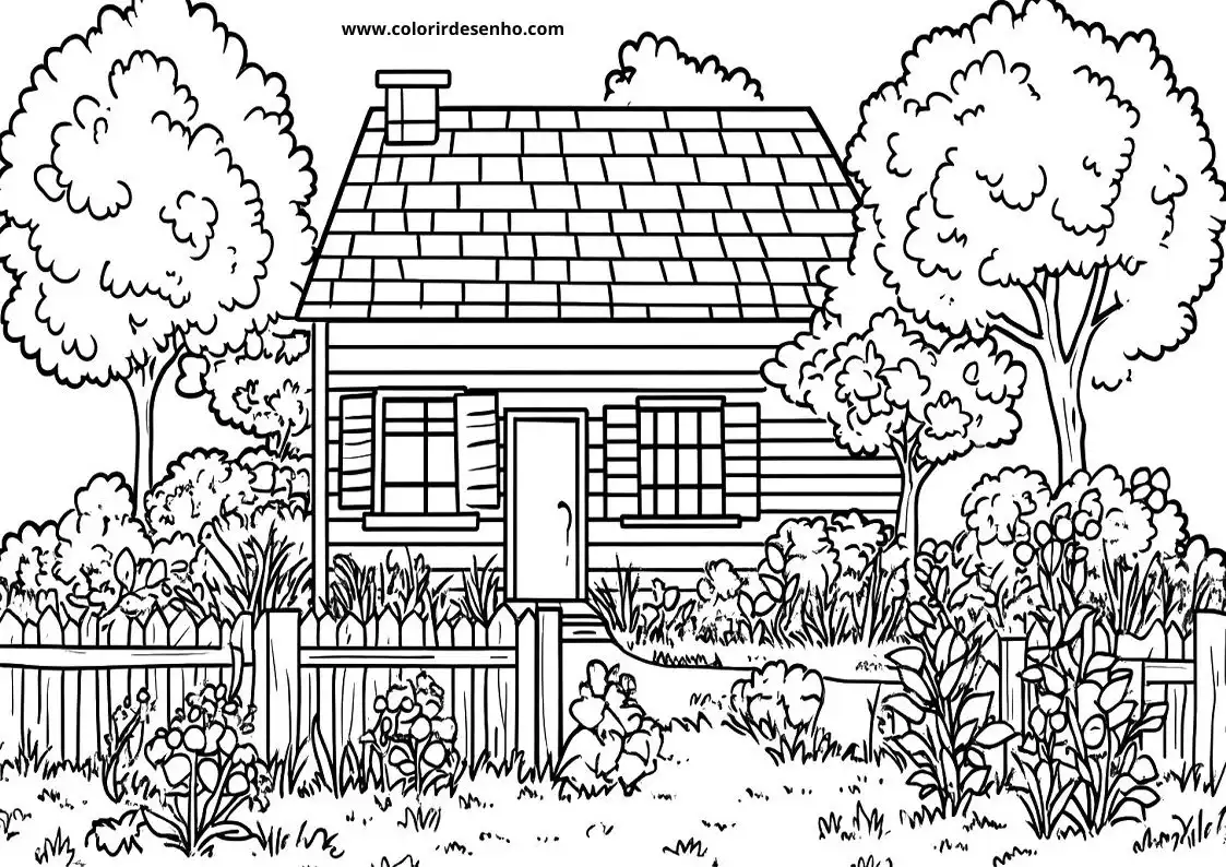 Garden Coloring Pages 15