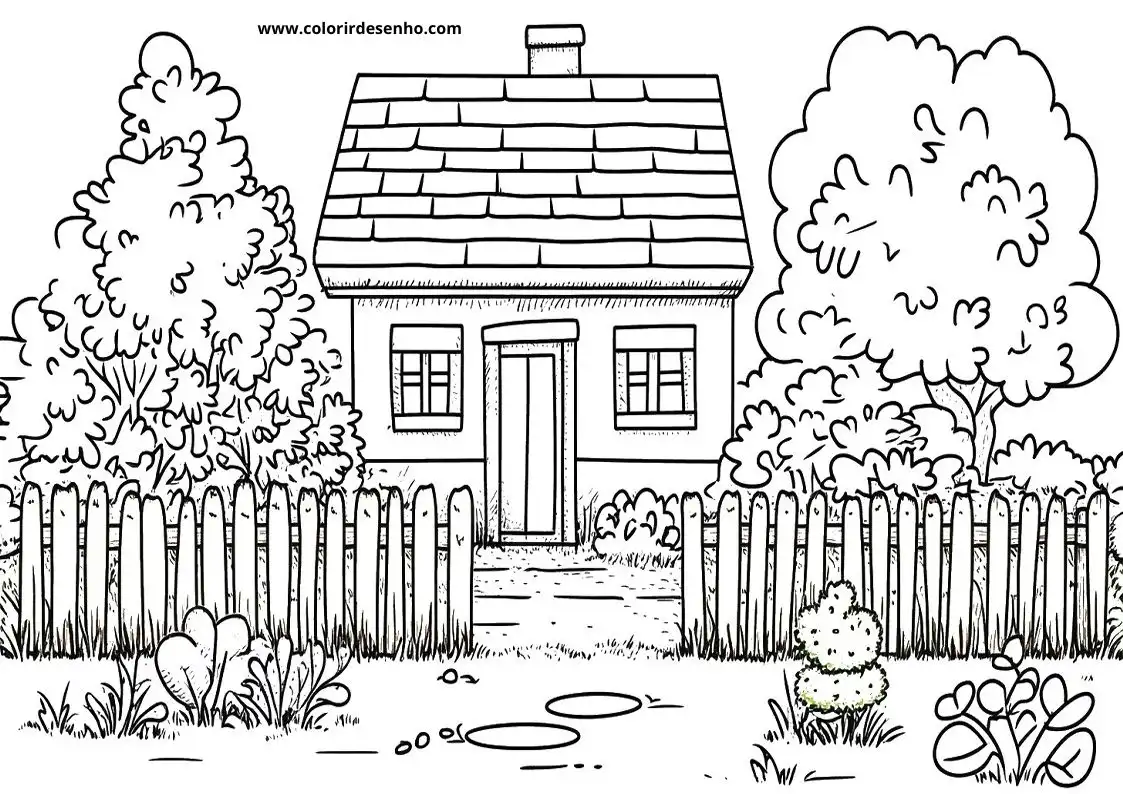 Garden Coloring Pages 16