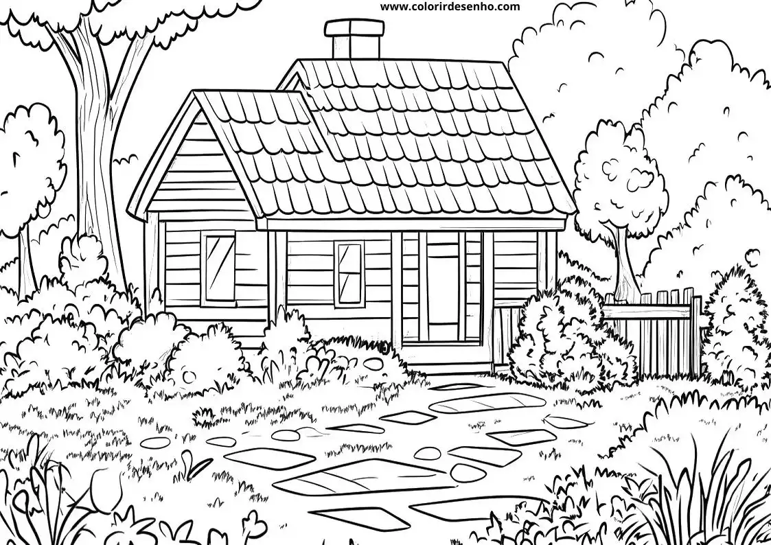 Garden Coloring Pages 21