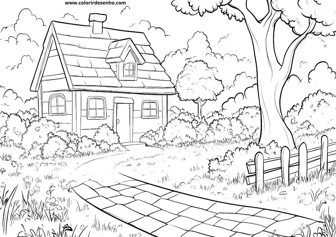 Garden Coloring Pages 26