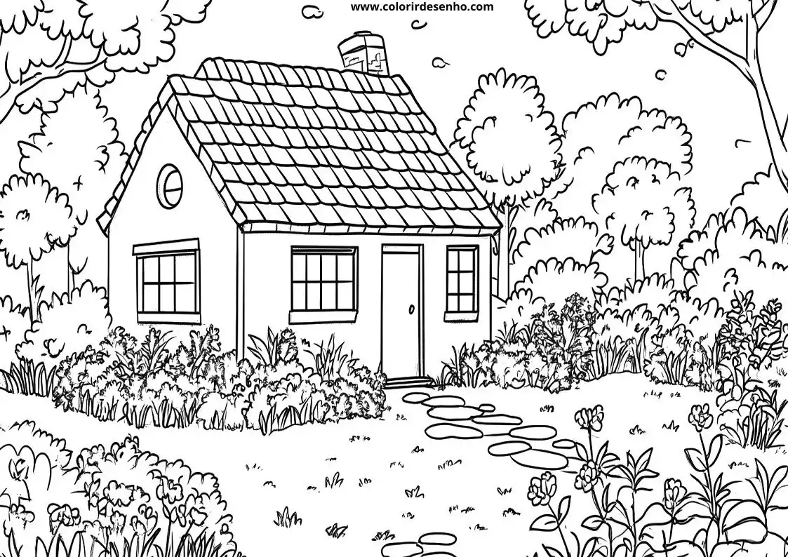 Garden Coloring Pages 3