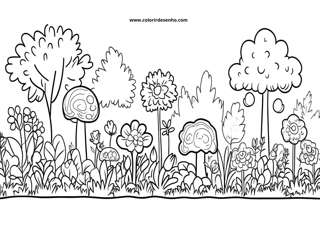 Garden Coloring Pages 33