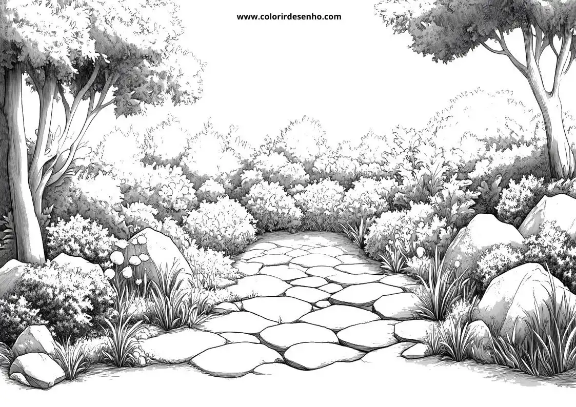 Garden Coloring Pages 35