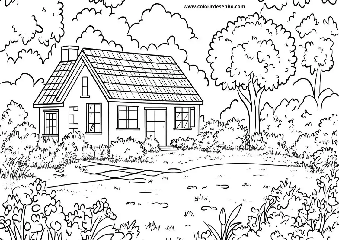 Garden Coloring Pages 38