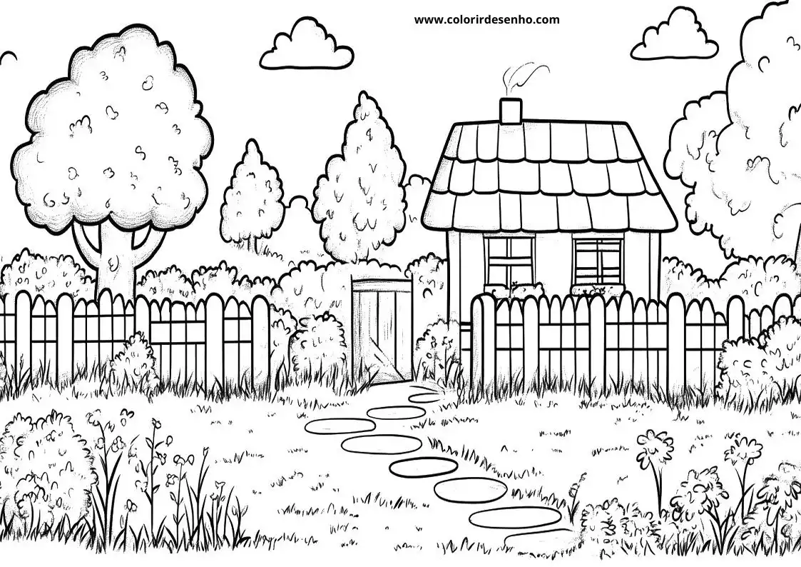 Garden Coloring Pages 39