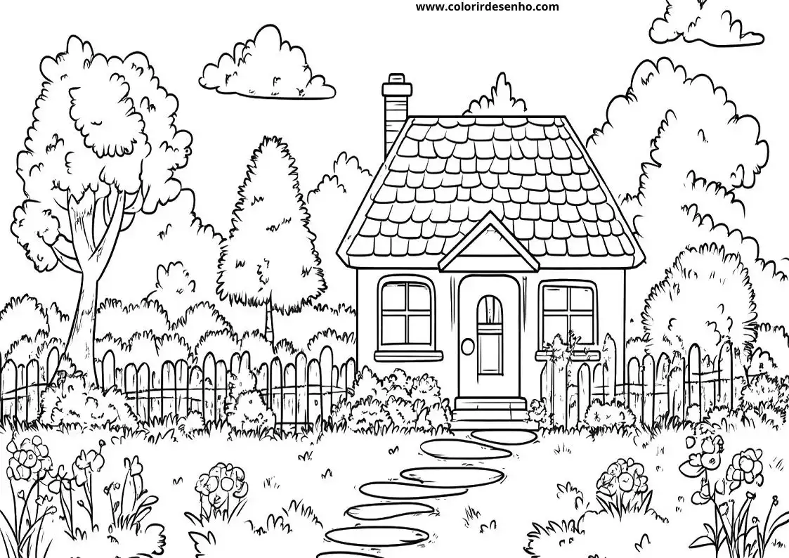 Garden Coloring Pages 42