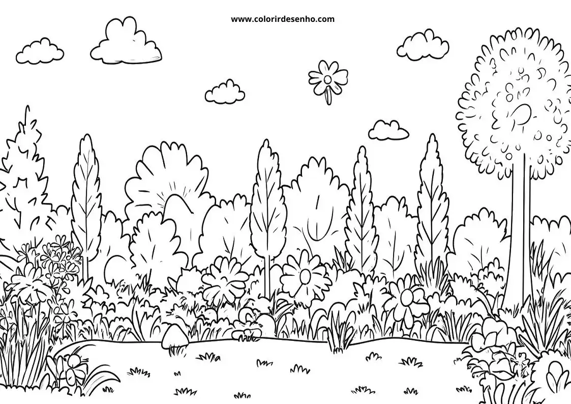 Garden Coloring Pages 57