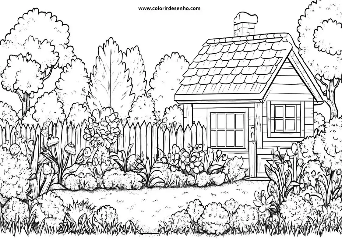 Garden Coloring Pages 58