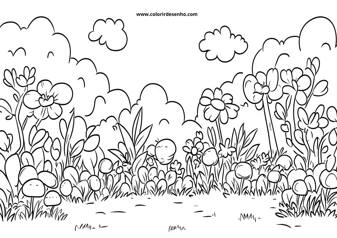 Garden Coloring Pages 59