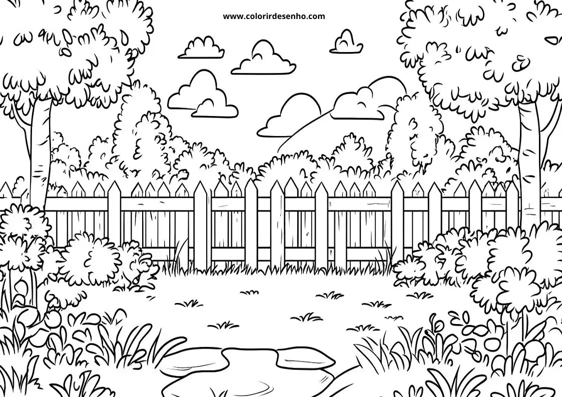 Garden Coloring Pages 62