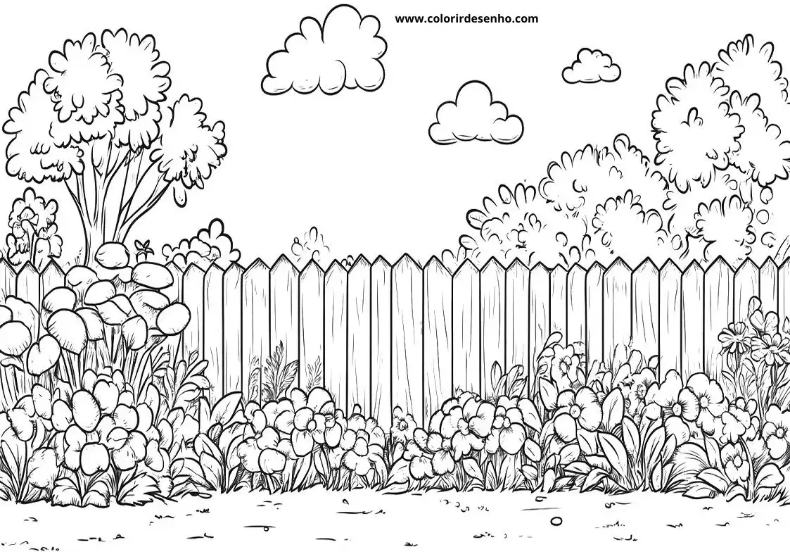 Garden Coloring Pages 63