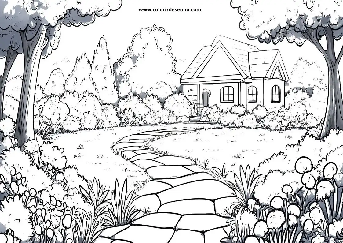 Garden Coloring Sheets 67