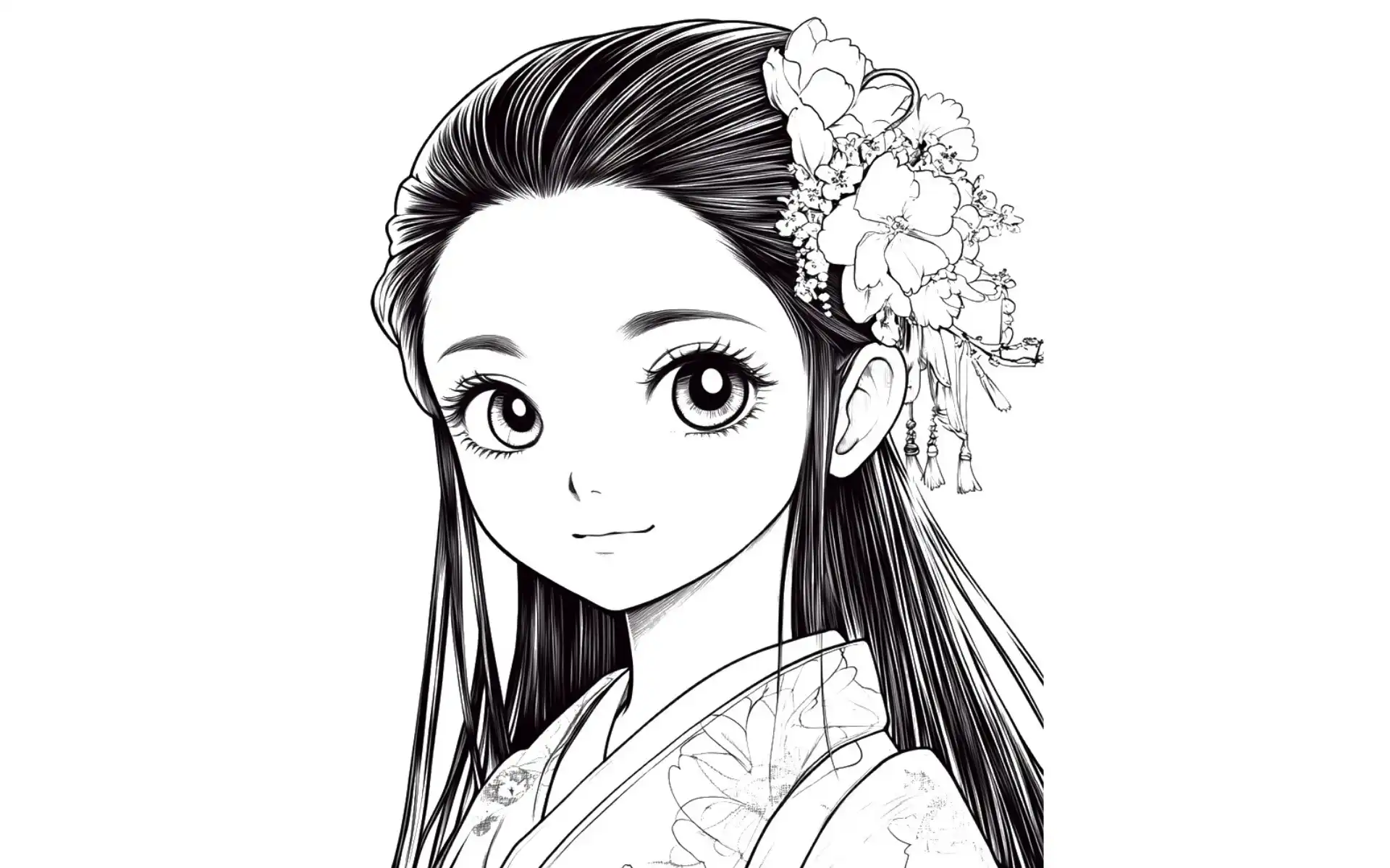 Anime Coloring Pages