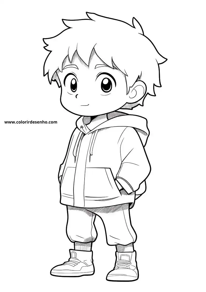 Anime Coloring Pages 12